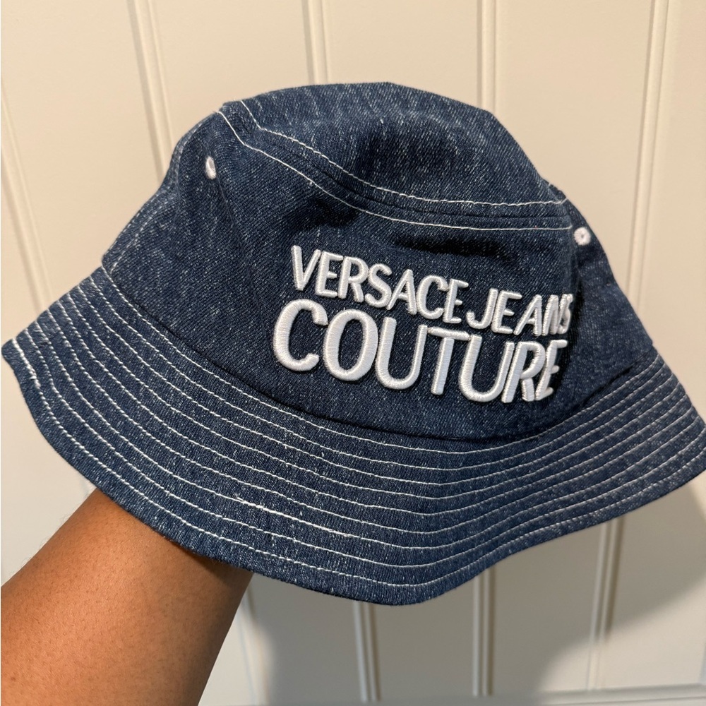Versace Jeans Couture Denim Bucket Hat